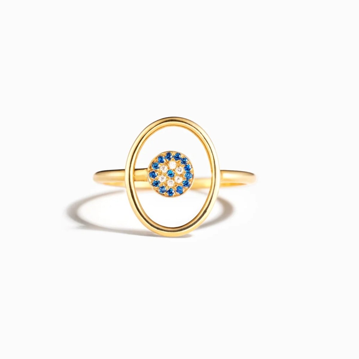 925 Sterling Silver Evil Eye Ring - AMVIM