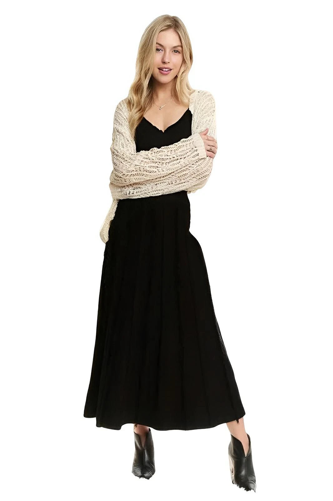ADORA Solid Waist Tie Skirt - AMVIM