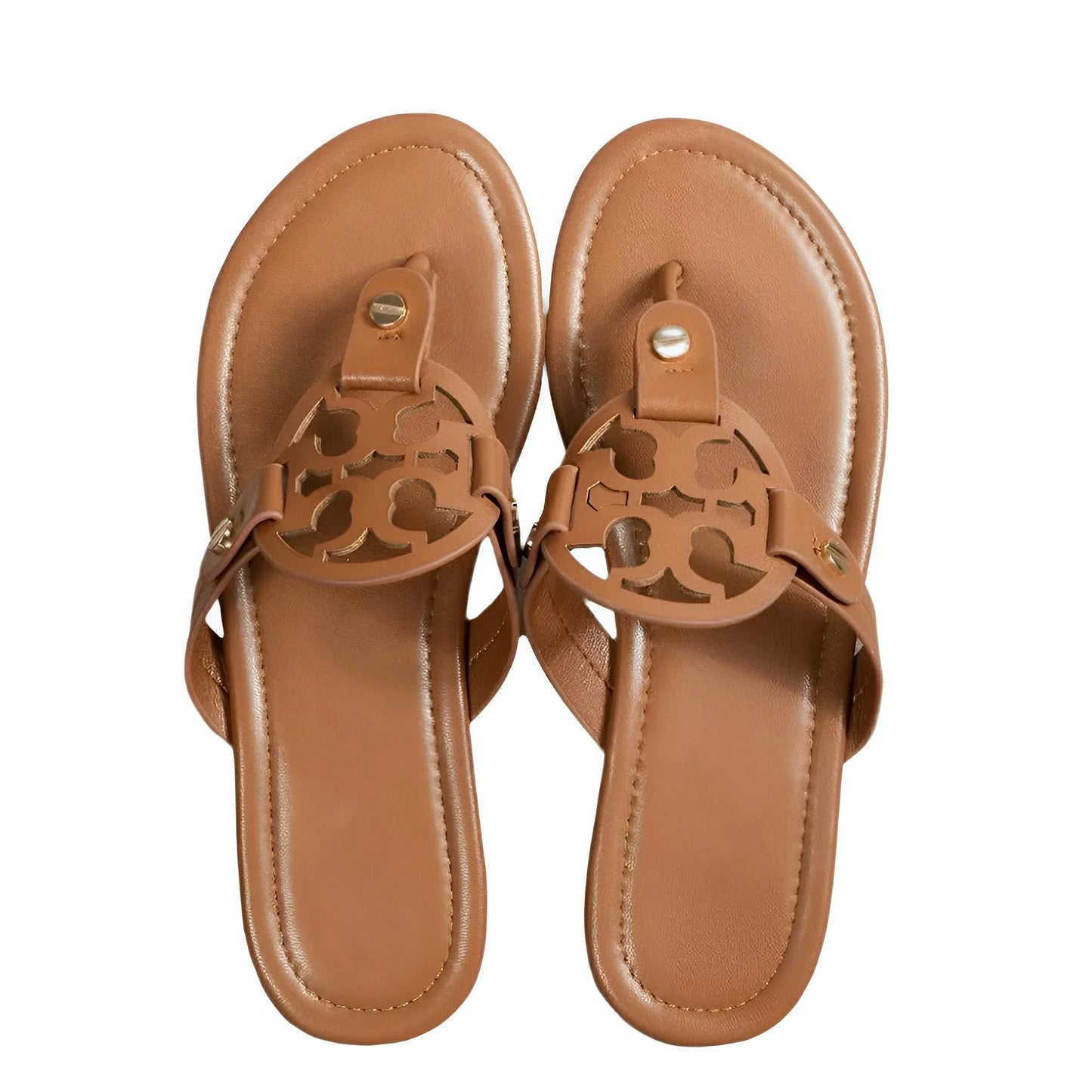 Flat cut - out slip - on sandals for summer comfort and style - AMVIM