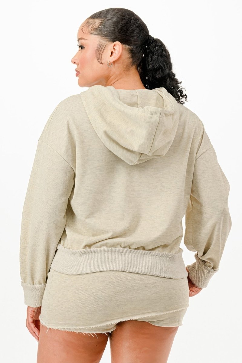 Jacket and Skort Matching Set Casual Two - Piece Outfit - AMVIM