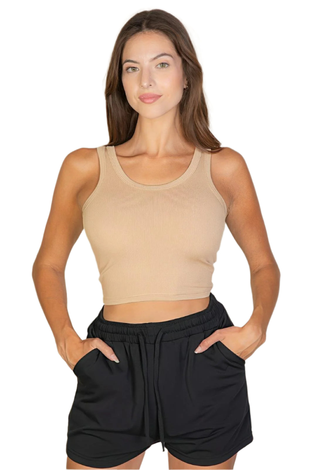 Ribbed Tank Top - AMVIM