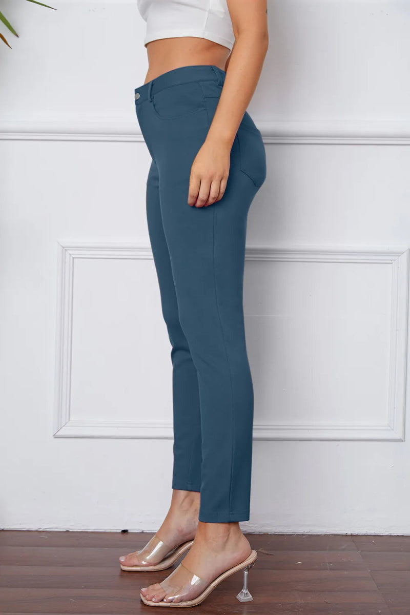 StretchyStitch Pants by Basic Bae - AMVIM