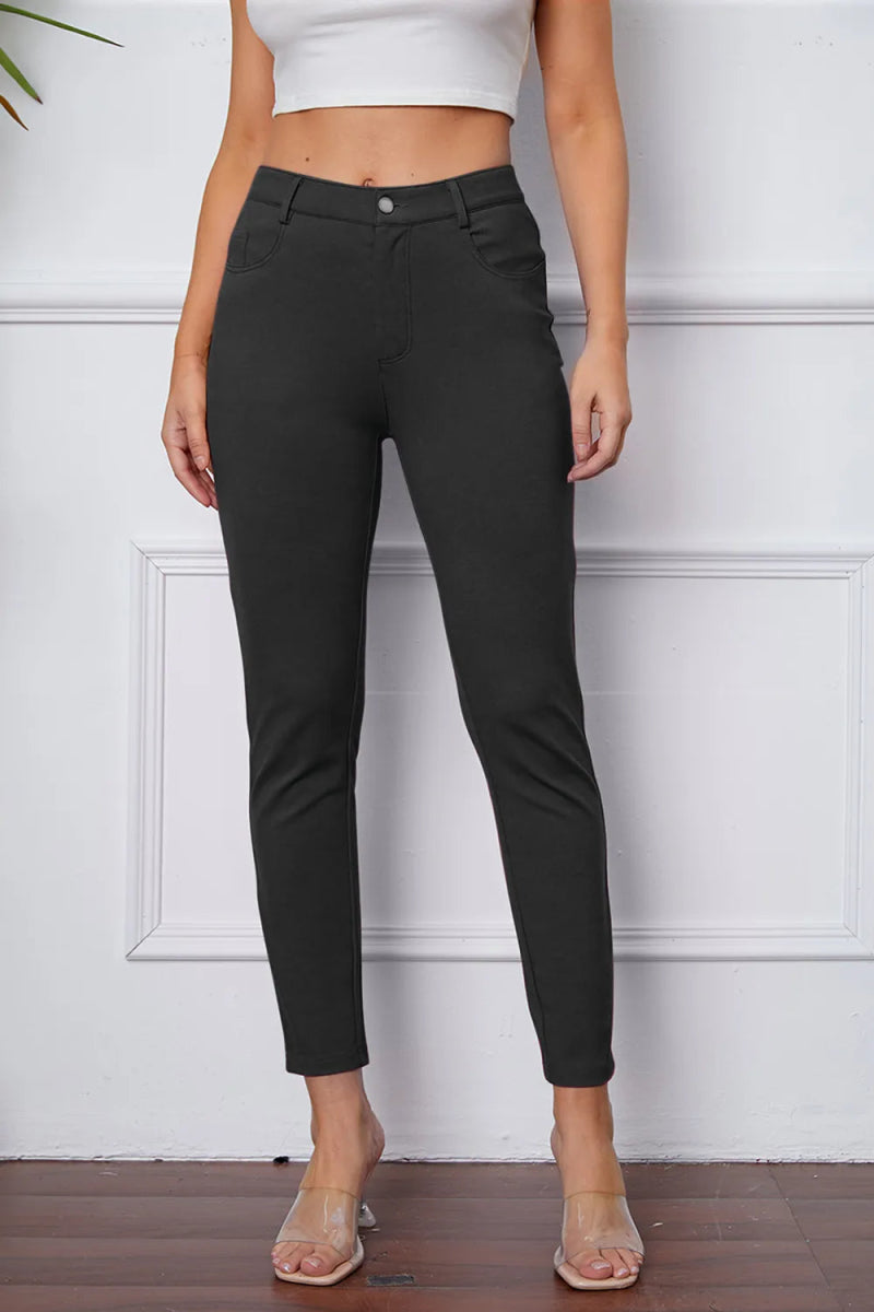StretchyStitch Pants by Basic Bae - AMVIM