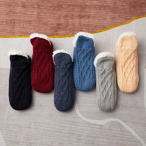 Thermal non - slip socks for home comfort and winter use - AMVIM