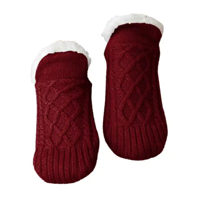 Thermal non - slip socks for home comfort and winter use - AMVIM