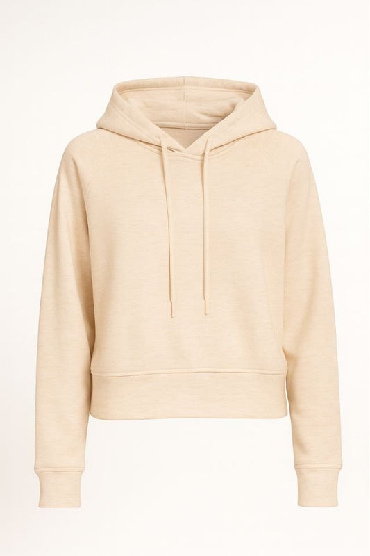 Women's Drawstring Lightweight Scuba Hoodie Jacket - AMVIM