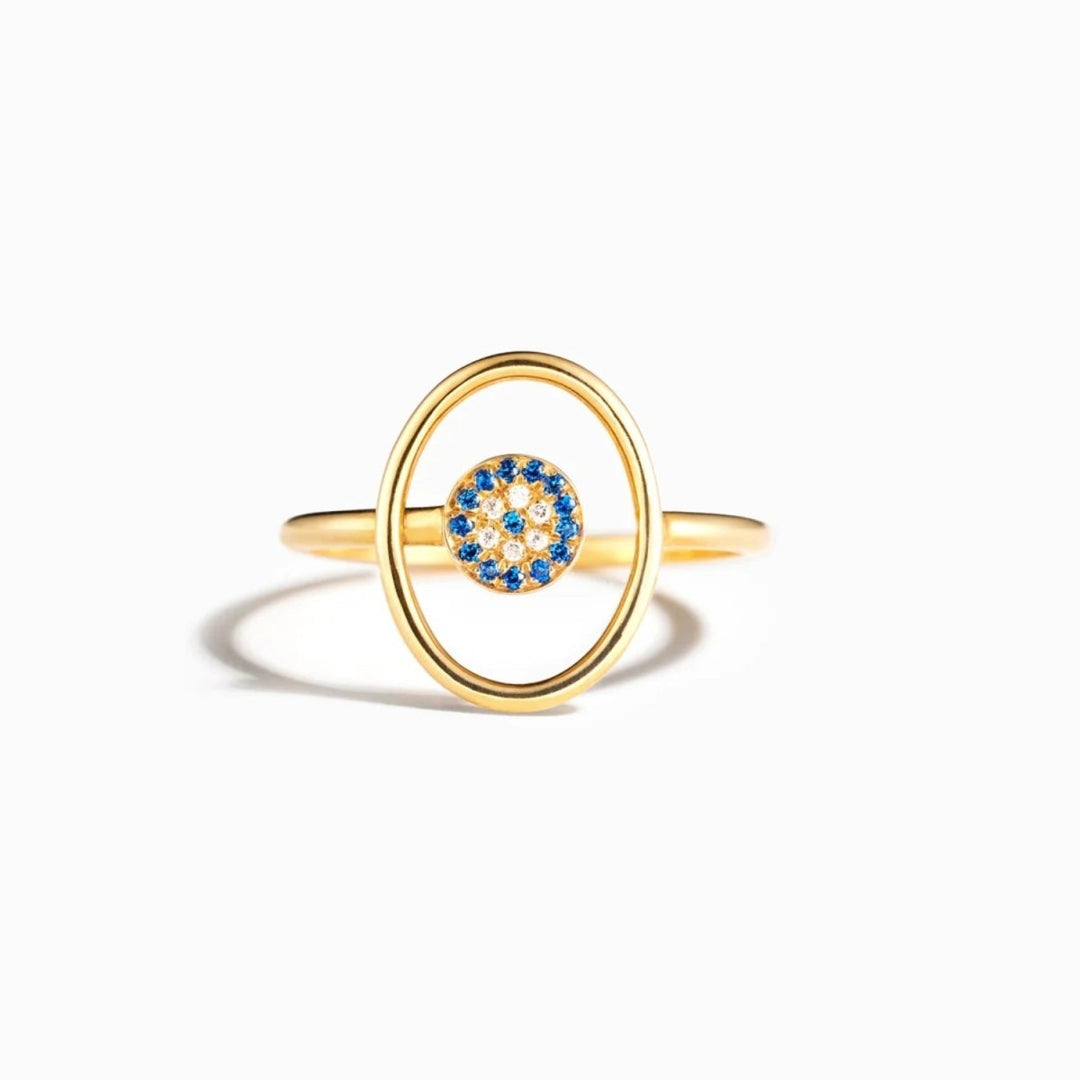 925 Sterling Silver Evil Eye Ring - AMVIM