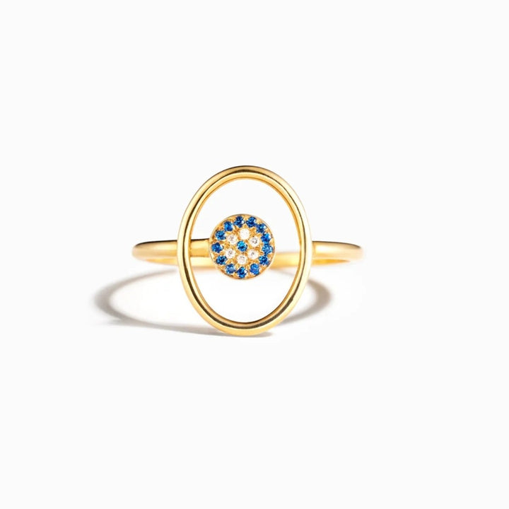 925 Sterling Silver Evil Eye Ring - AMVIM