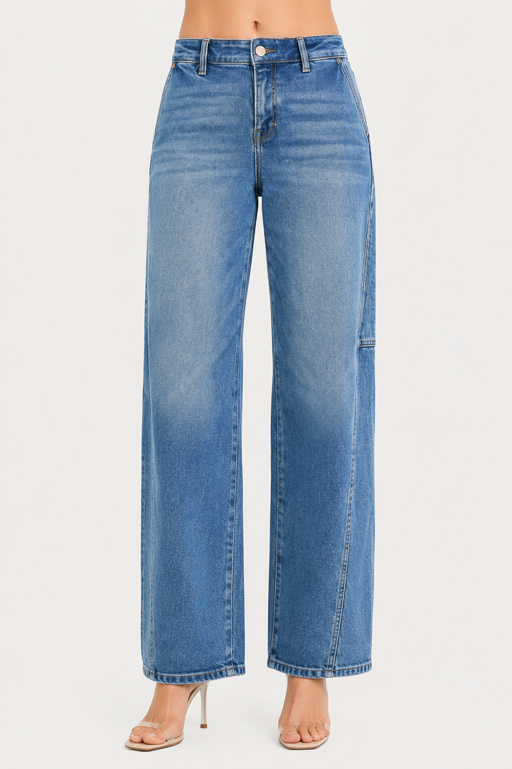 RISEN Slouchy Baggy Jeans