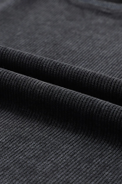 AMVIM - Sequin Round Neck Sweatshirt Red Candy Cane Design Polyester