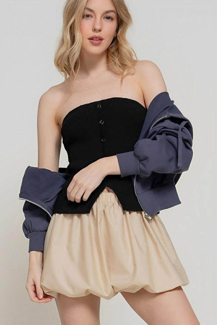 Balloon Mini Skirt - AMVIM