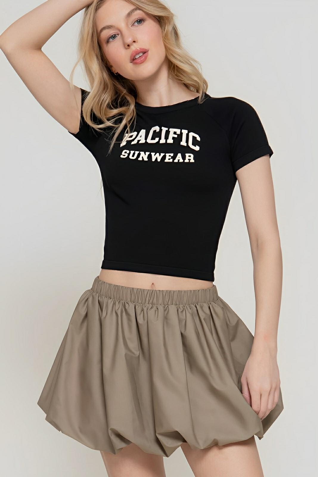 Balloon Mini Skirt - AMVIM