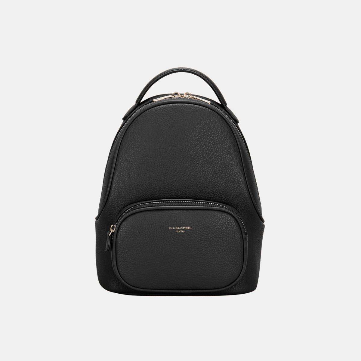 David Jones PU Leather Handle Backpack - AMVIM