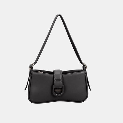 David Jones PU Leather Shoulder Bag - AMVIM