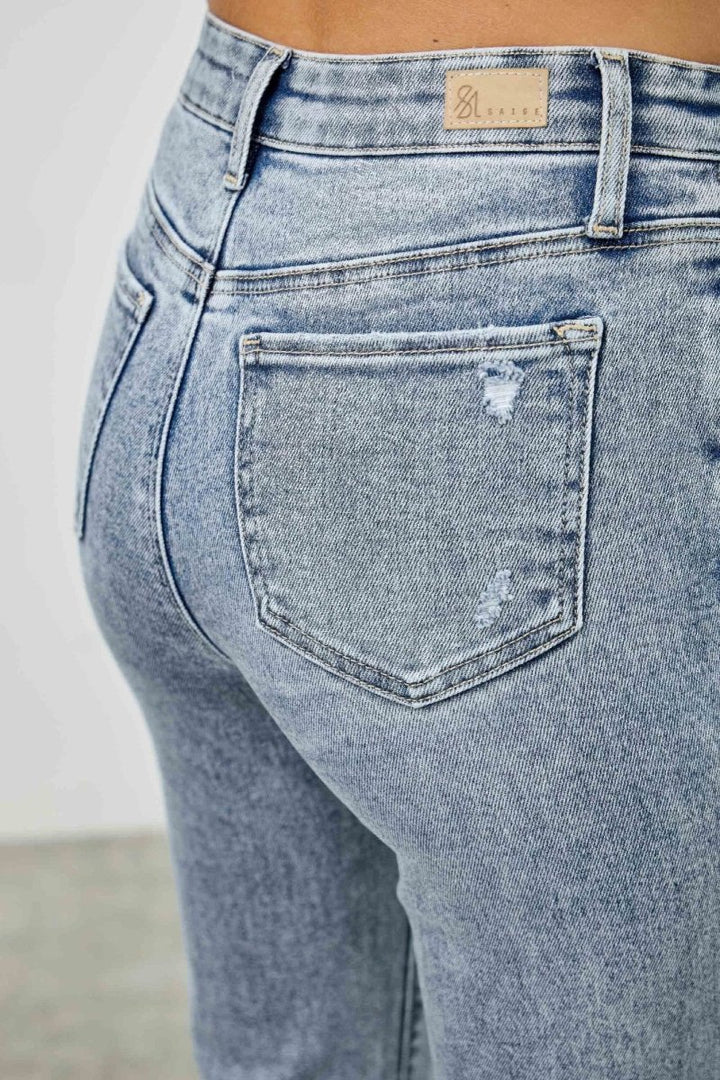 Denim Jeans – High Waist Kick Flare Fit - Saige Denim Women&