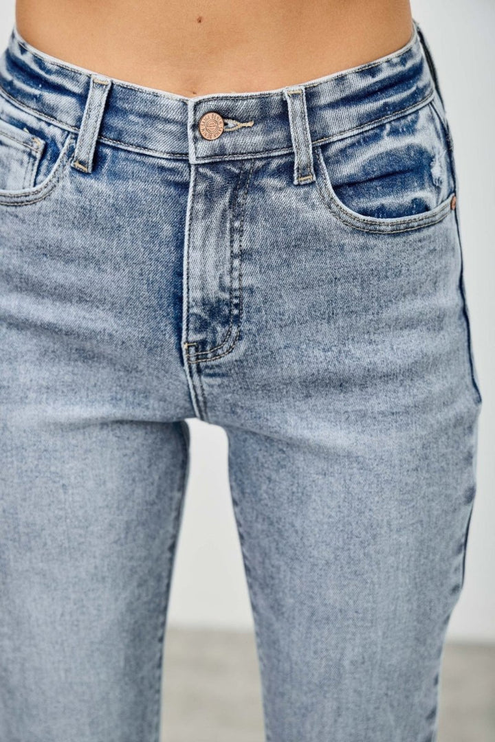 Denim Jeans – High Waist Kick Flare Fit - Saige Denim Women&