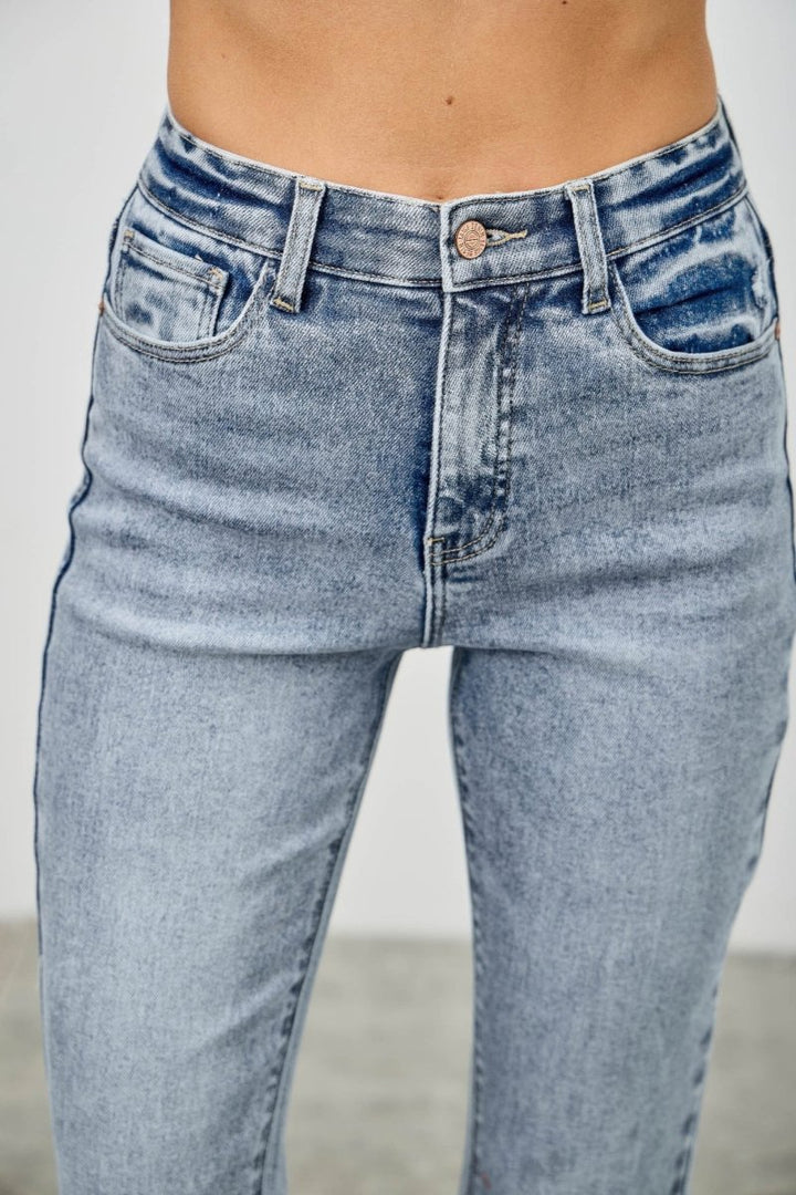 Denim Jeans – High Waist Kick Flare Fit - Saige Denim Women&