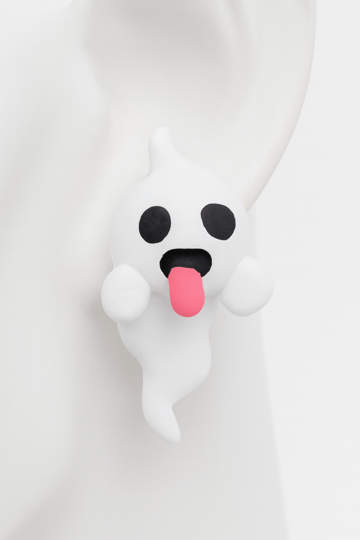 Earrings Halloween Ghost Pumpkin Dangle Gold - Plated Fall - AMVIM