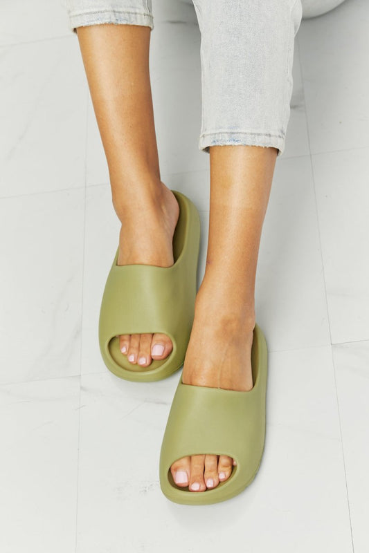 EVA Foam Slide Sandals Casual Open Toe Flats - AMVIM