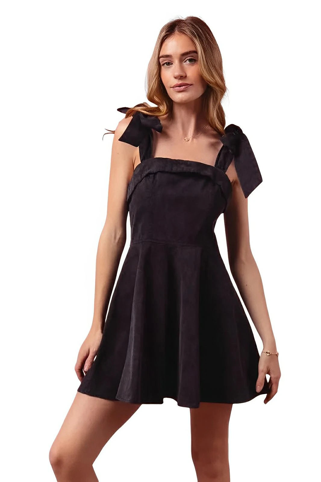 Fit and Flare Washed Gameday Dress for Women - AMVIM