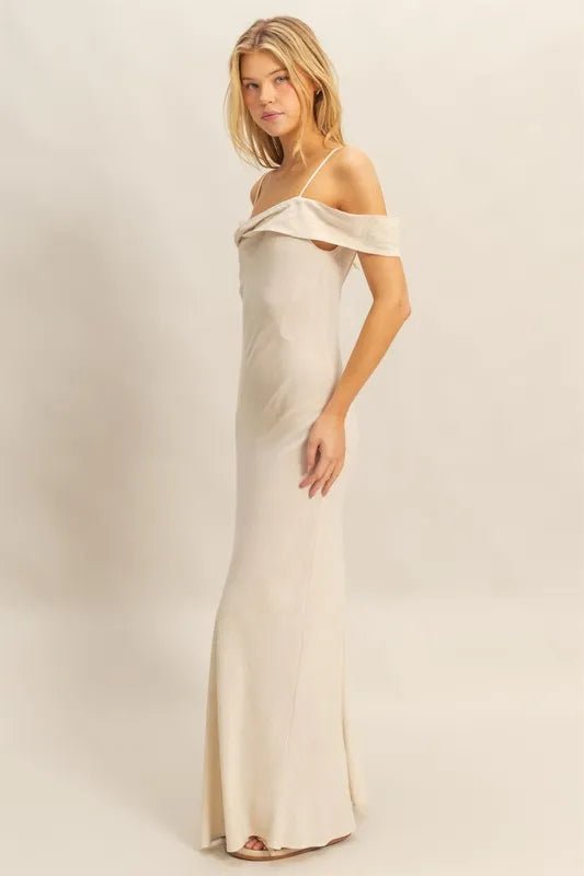 Flattering Fit Cami Maxi Dress for Elegant Summer Looks - AMVIM