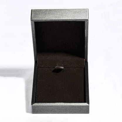 Gold - Plated Moissanite Pendant Necklace, 2 Carat - AMVIM