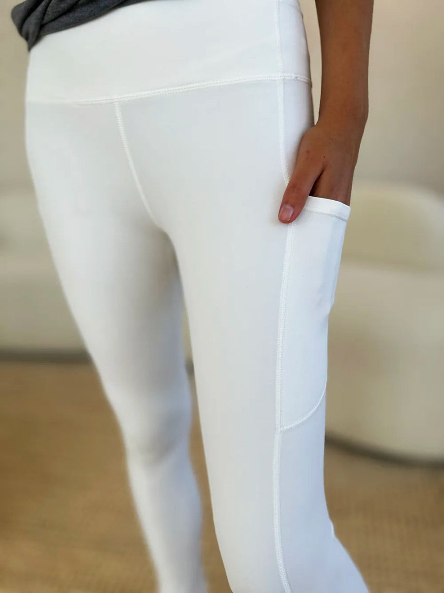 High - Waist Stretch Active Leggings for Daily Comfort - AMVIM