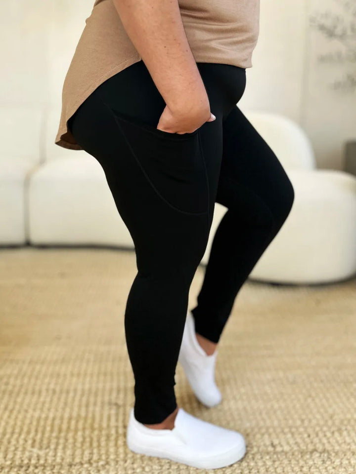High - Waist Stretch Active Leggings for Daily Comfort - AMVIM