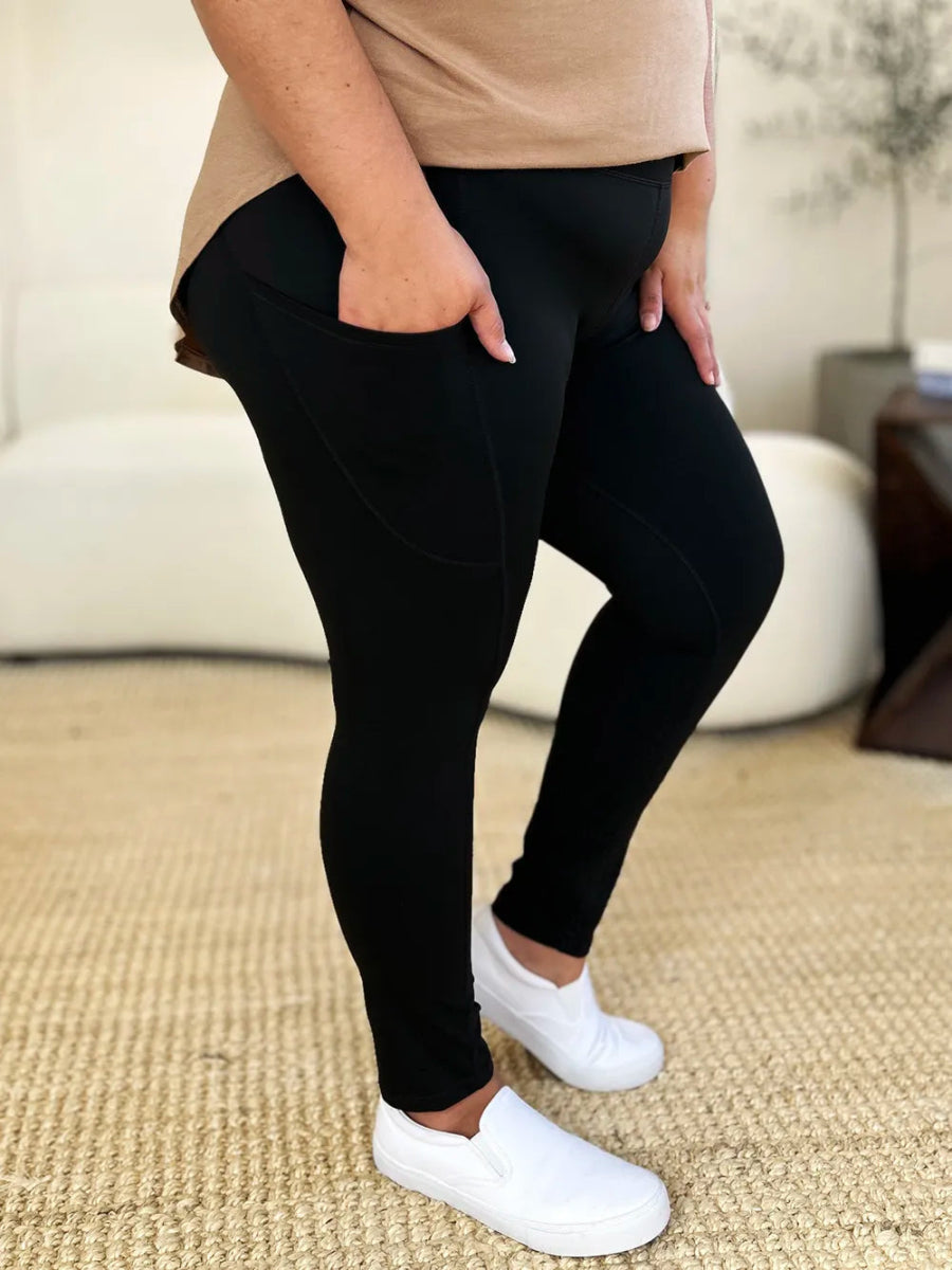 High - Waist Stretch Active Leggings for Daily Comfort - AMVIM