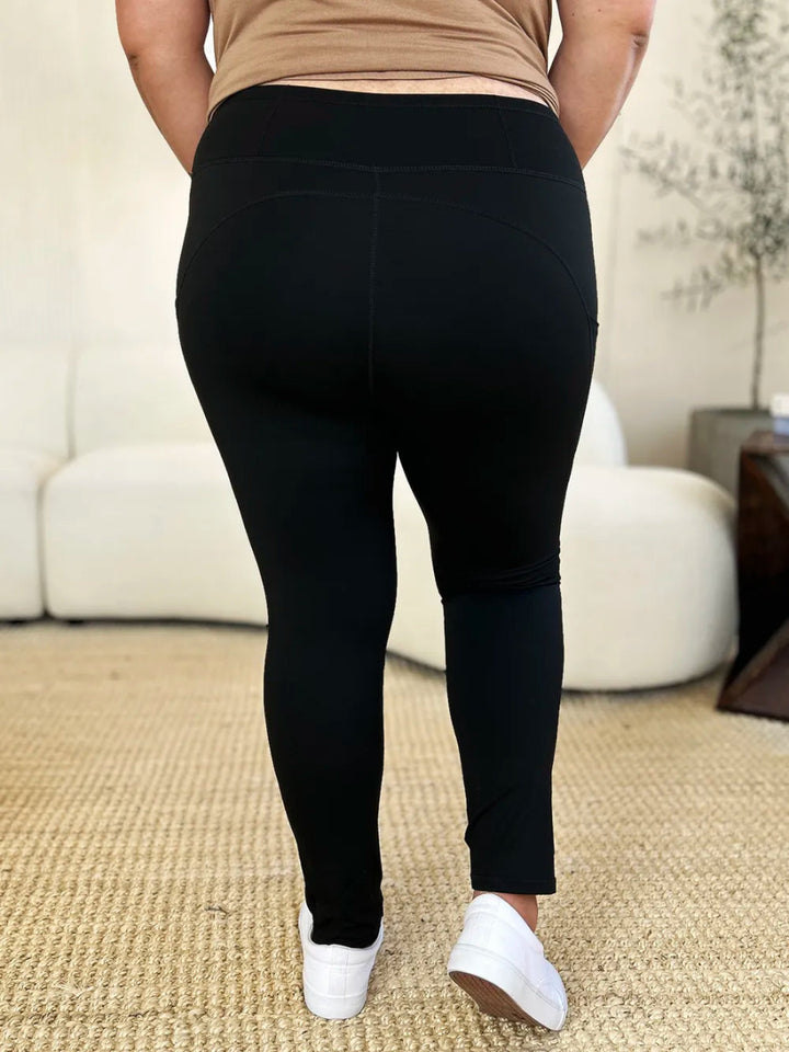 High - Waist Stretch Active Leggings for Daily Comfort - AMVIM