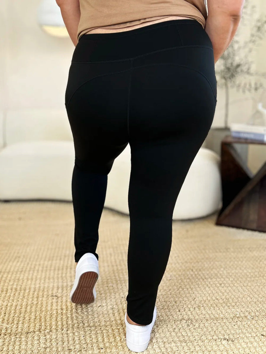 High - Waist Stretch Active Leggings for Daily Comfort - AMVIM