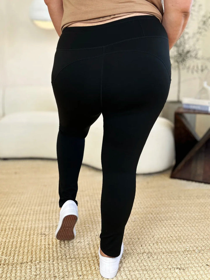 High - Waist Stretch Active Leggings for Daily Comfort - AMVIM