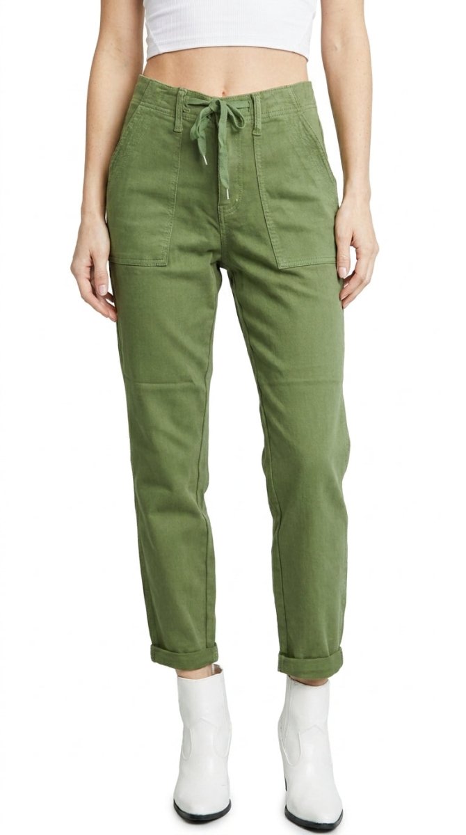 Judy Blue Full Size Drawstring Waist Pocket Jeans - AMVIM