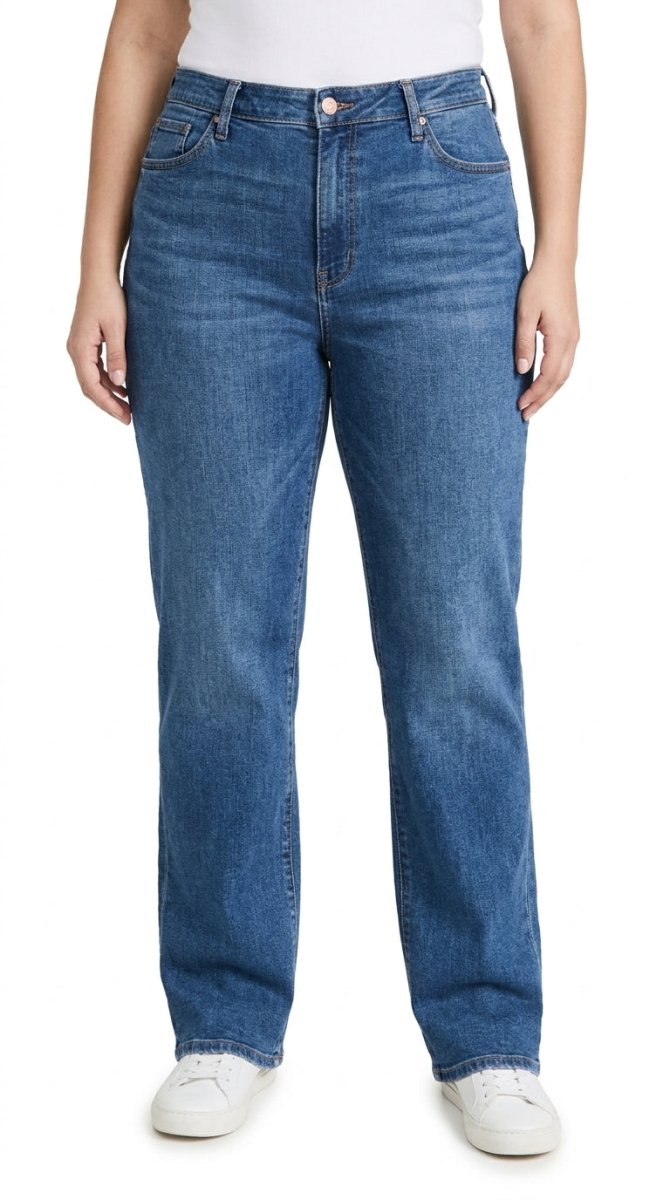 Judy Blue Full Size High Rise Straight Jeans - AMVIM