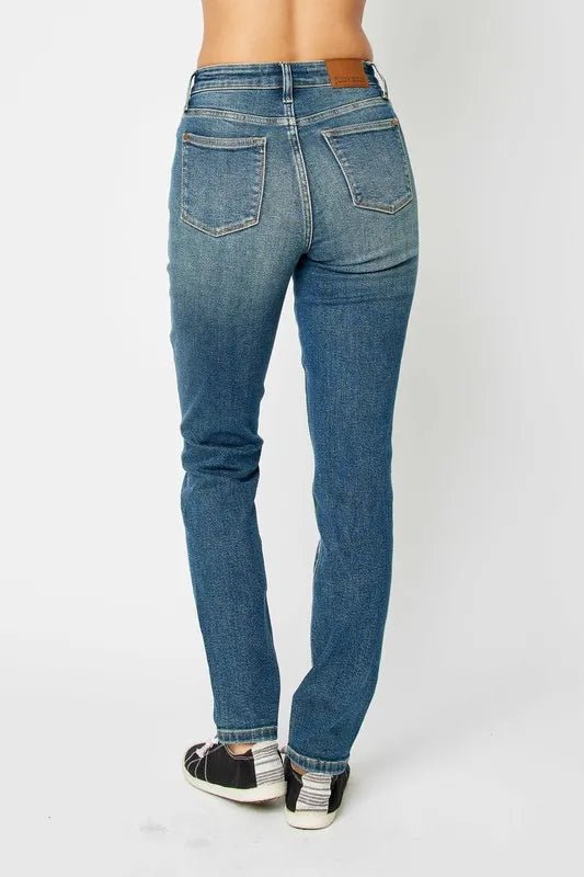 Judy Blue Full Size High Waist Skinny Jeans - AMVIM