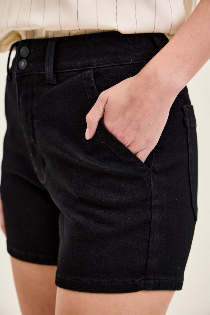 Judy Blue High - Waisted Shorts - AMVIM