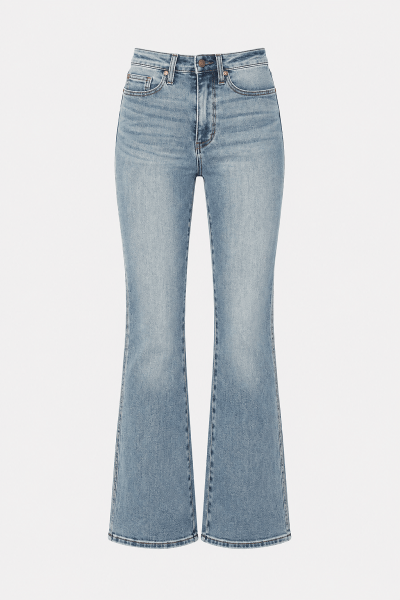 Judy Blue Plus Size Tummy Control Bootcut Jeans - High Waist - AMVIM