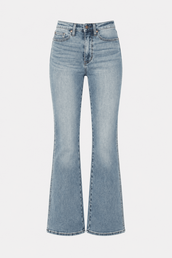 Judy Blue Plus Size Tummy Control Bootcut Jeans - High Waist - AMVIM