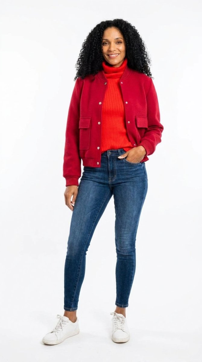 Judy Blue Plus Size Washed Thermal Skinny Jeans - AMVIM