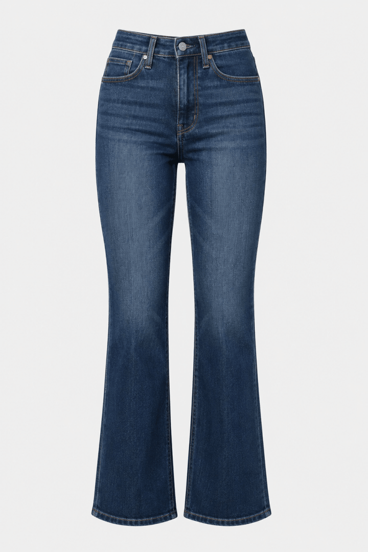 Judy Blue Tummy Control Denim Jeans - High Waist Dark Blue - AMVIM