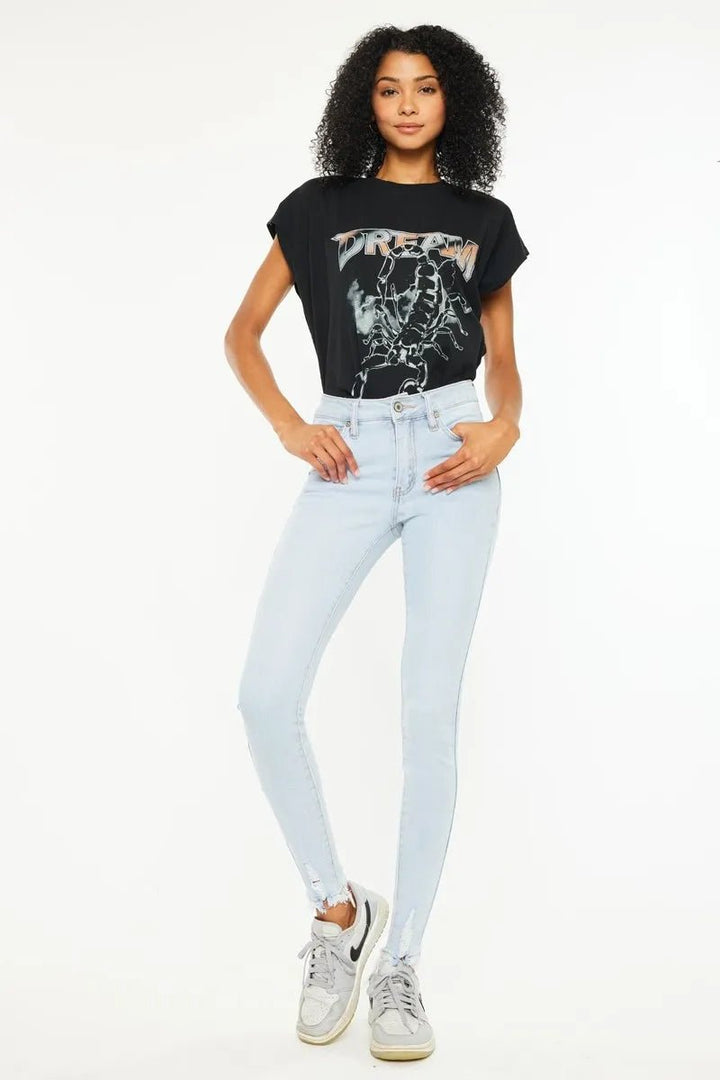 Kancan High Rise Super Skinny Jeans - AMVIM