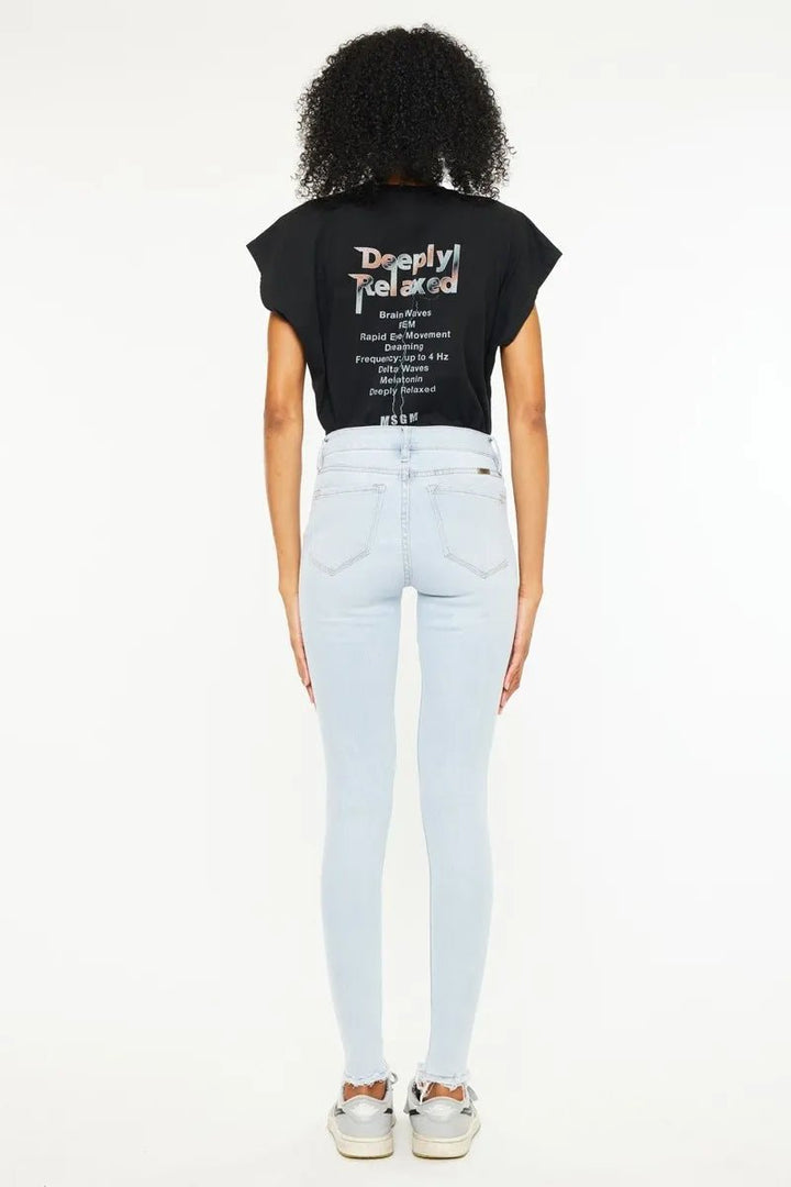 Kancan High Rise Super Skinny Jeans - AMVIM