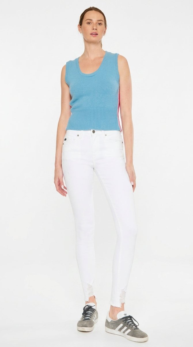 Kancan High Rise Super Skinny Jeans - AMVIM
