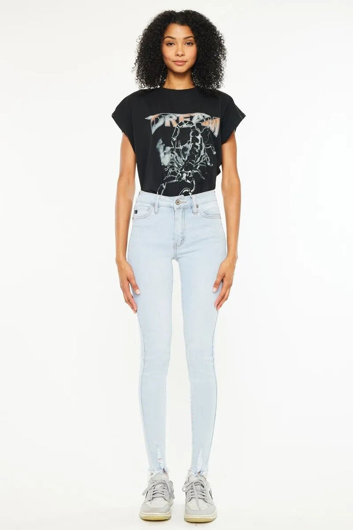 Kancan High Rise Super Skinny Jeans - AMVIM