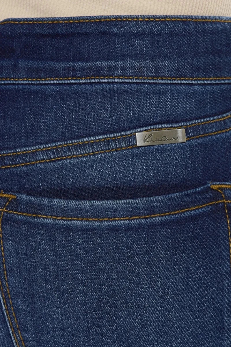 Kancan Mid Rise Gradient Skinny Jeans - AMVIM