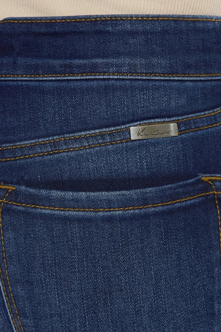 Kancan Mid Rise Gradient Skinny Jeans - AMVIM