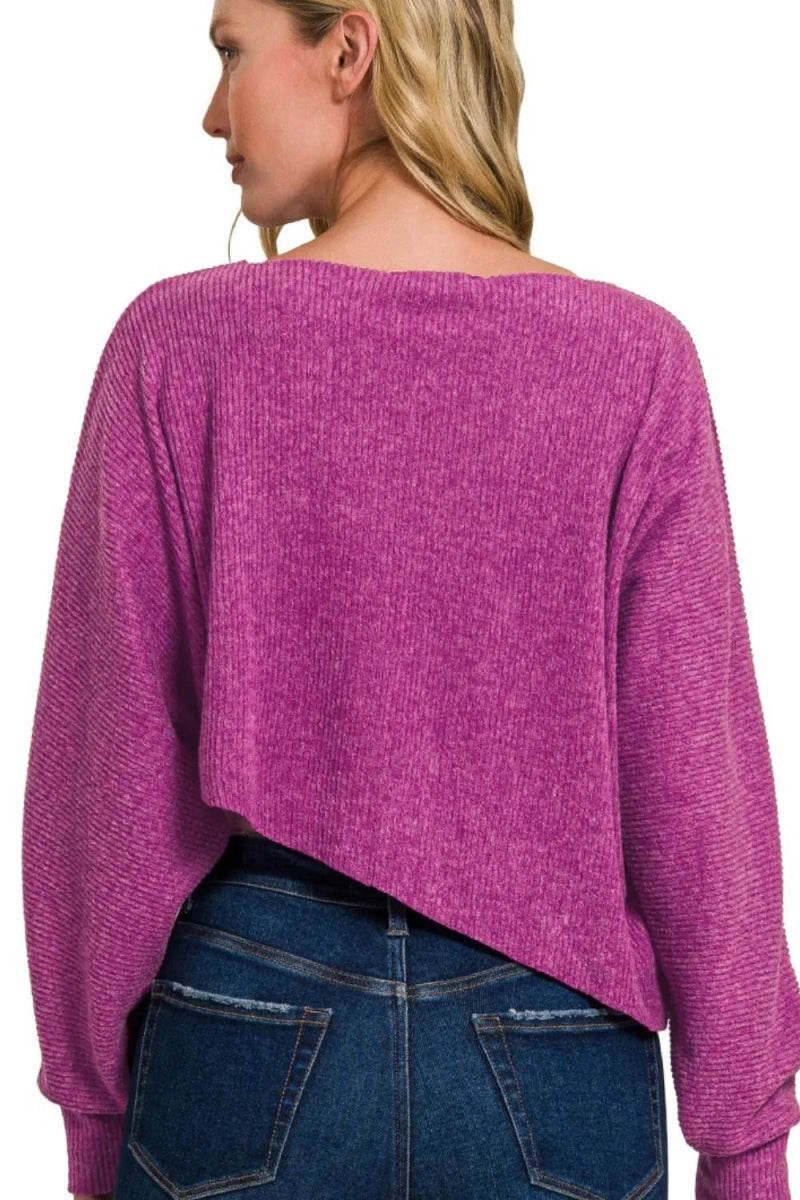 Knit Sweater Set with Cut - Out and Midi Skirt – 2 - Piece Look - AMVIM