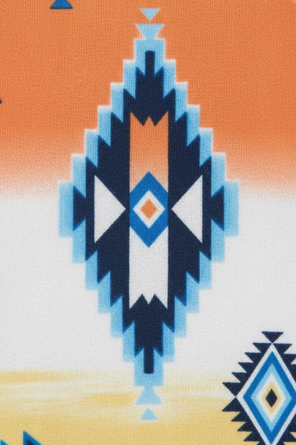 Plus Size Sleeveless Printed Knee - Length Tank Dress - AMVIM