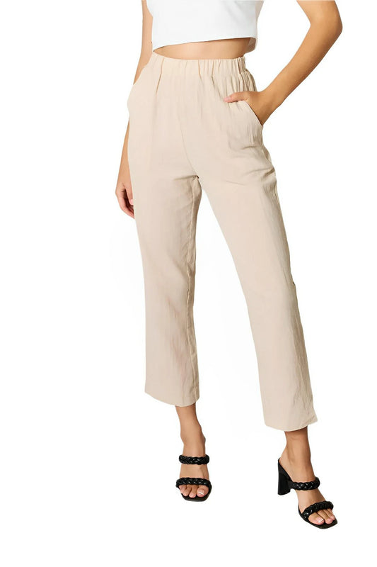 Pull - On Straight Leg Pants with Pockets – Everyday Comfort Fit - AMVIM
