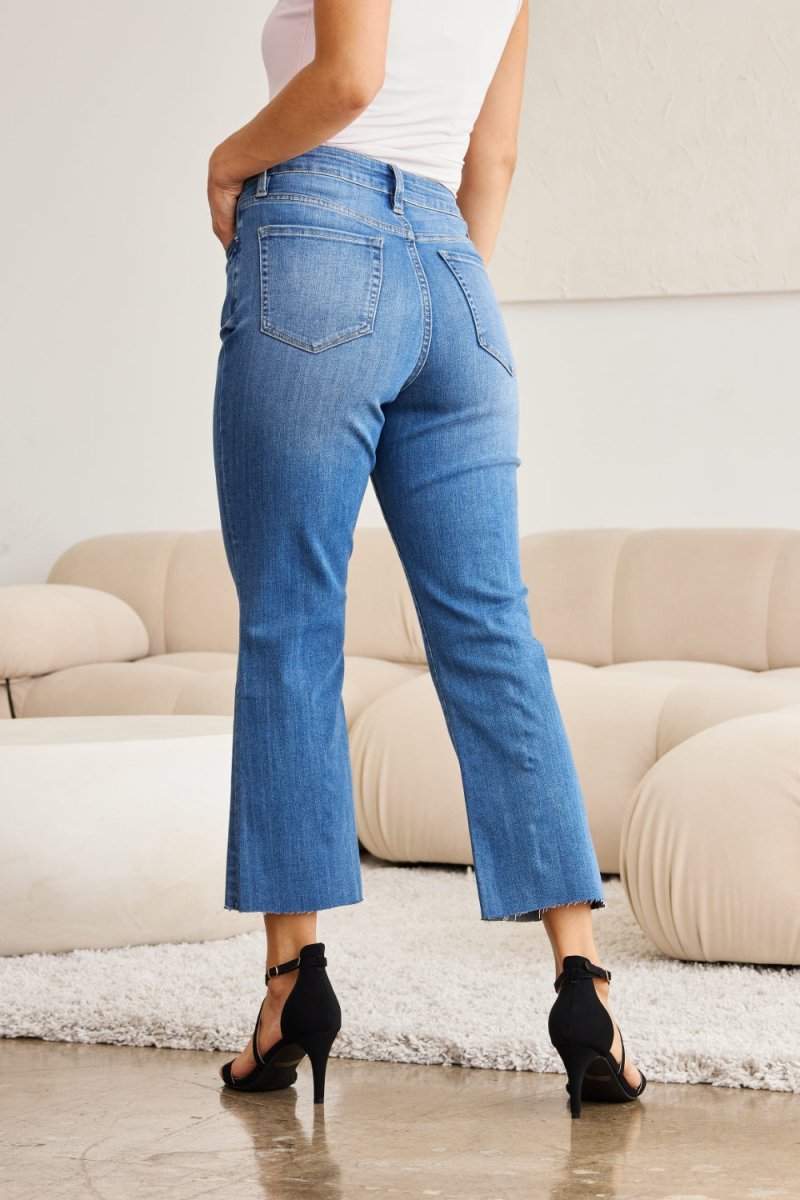 RFM Mini Mia Full Size Tummy Control High Waist Jeans - AMVIM